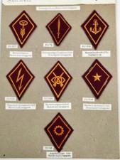 Schweiz, Sammlung Spezialistenabzeichen / Kragenabzeichen der Schweizer Armee " 