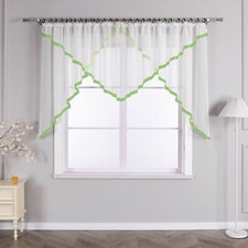 Scheibengardine Kleinfenster