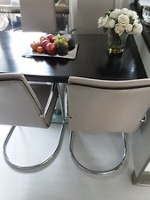 Matteo Grassi Designer Stühle / Sessel Set 4 Stück  Modell Mizar MZ07  neuwertig