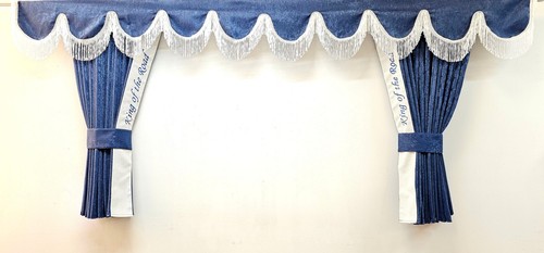 Blau verdunkelungsvorhänge - blau, im