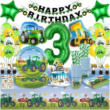 Baggerbau Traktor Geburtstag