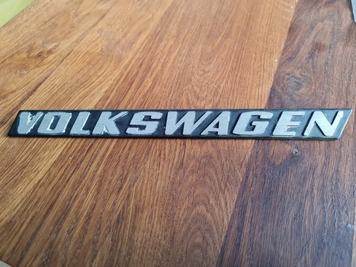 Emblem aluminium volkswagen - emblem,