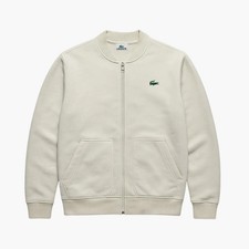 Lacoste White Lightweight College Jacket