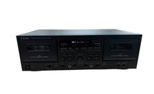 Teac W-1200 Doppel-Kassettendeck Aufnahme Wiedergabe Bandzählwerk