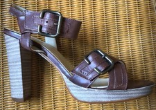 NEU HIGHHEEL LEDER SANDALETTE