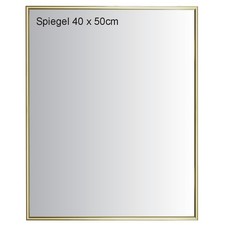 Spiegel im Gold Silber Schwarz
