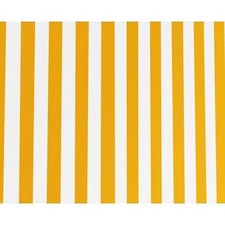 Markise mit Klemmschellen, gelb/weiß, Breite: 3 m, Überlappung: 1,3 m - B