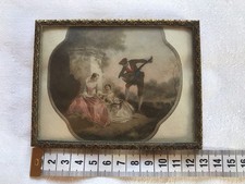 Vintage Wandbild Rokoko Szene