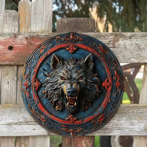 Wikinger wolf fenrir kopf - wikinger,