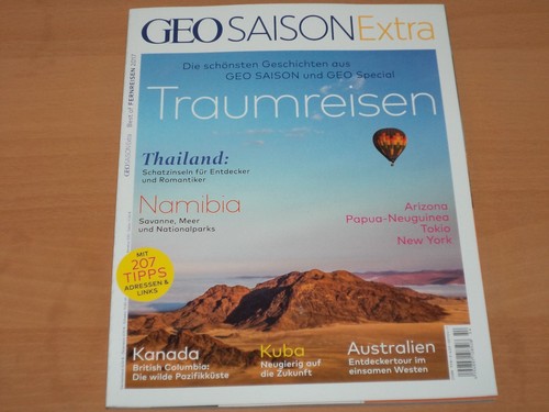 Geo saison extra traumreisen - extra, "traumreisen"