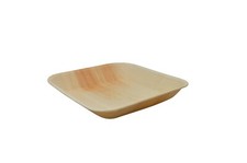 100 Palmblatt Teller Bio