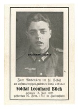 Orig. Sterbebild Grenadier +