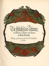 1920 Kreidolf: Die schlafenden