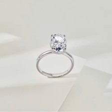 3,5ct Oval Diamant, Trauring
