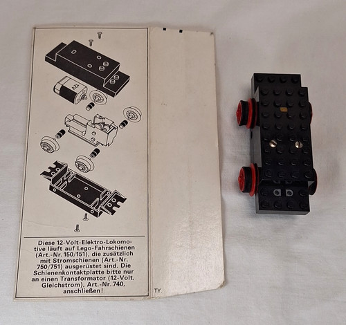 Lego eisenbahn 12v motor - 12,