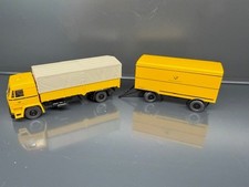 Wiking 82-19 Büssing BS 16L Paket Lastzug Deutsche Bundespost PMS H0 1:87 OVP