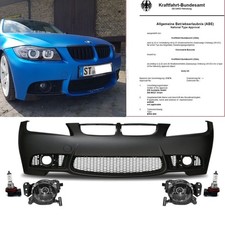 Sport Stoßstange vorne ohne PDC+Set NSW Smoke passt für BMW 3er E90 E91 +ABE*