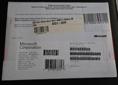 Microsoft windows home server - microsoft,