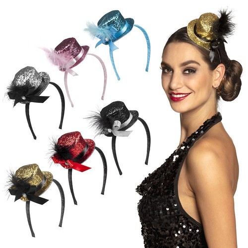 Fascinator glitzer mini - fascinator,