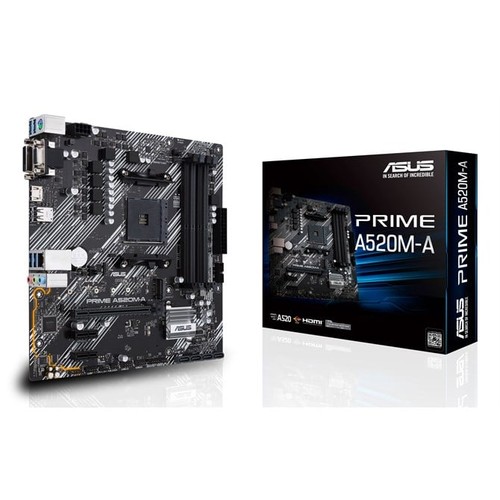 Asus prime a520m csm - ii/csm, amd