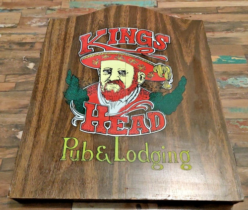 Vintage kings head pub - kings, pub&