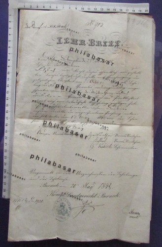 Bayern oberfranken lehr brief - oberfranken, lehr-brief