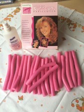 Soft Curl Papilloten, rosa. 20 Stück, mit Haarfestiger, von Marvital, # 150