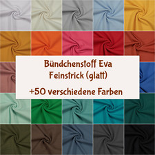 Bündchenstoff Uni über 40