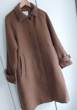 H&M Mantel Car Coat M braun