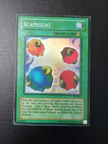 Scapegoat yugioh magie karte - scapegoat,,