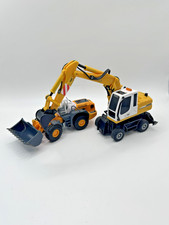 Dickie Toys Construction Architecture Bagger mit Traktor Liebherr Set sammler