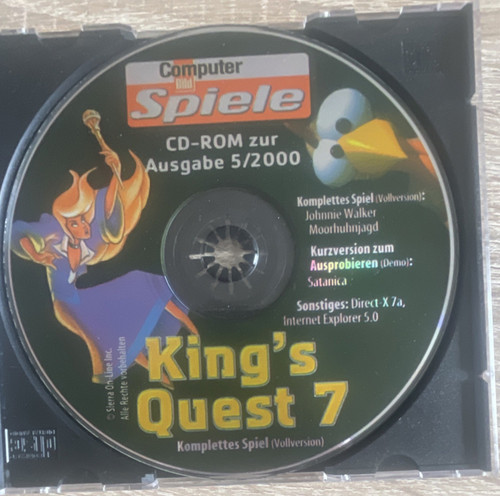 King quest cd rom - 7, pc