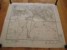 altes Messtischblatt Nr. 8123