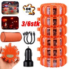3/6x Warnleuchte Rundumleuchte