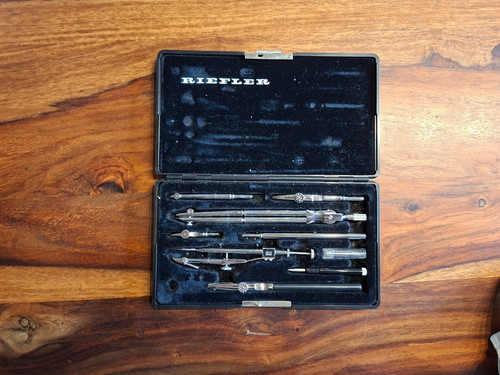 Riefler zirkelkasten zirkel - zirkelkasten,