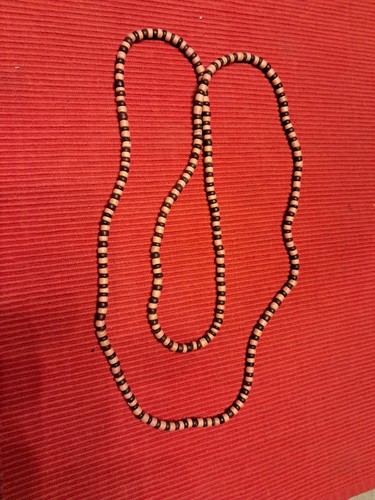 Modeschmuck braun lachsfarbene - modeschmuck, braun-lachsfarbene