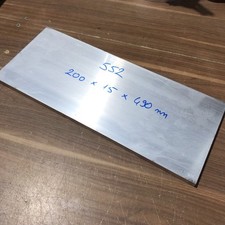 1x Alu  Aluminium Reststück