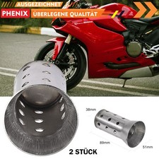 2Stk. Motorrad Auspufftopf