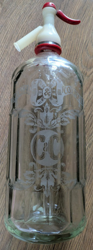 Vintage soda siphon - siphon, &