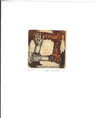 Katarina smetanova exlibris - katarina, smetanova: