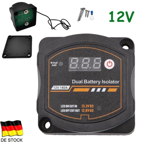 12v 140a led doppelbatterie - 12v,