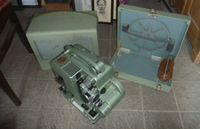 Klangfilm  Kino Filmprojektor Siemens 2000 16mm Projektor +lautsprecher+Kabel