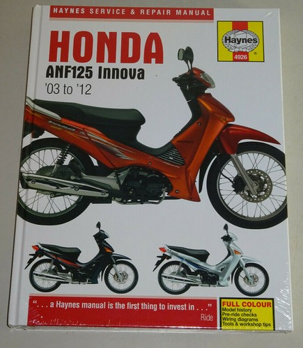 Reparaturanleitung honda anf - honda,