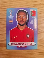 Panini WM World Cup 2022 Qatar Original Sticker # POR 15 Renato Sanches Portugal