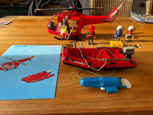 Playmobil rettungshubschrauber - playmobil,