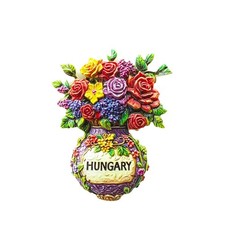 Hungary Colorful Flower Vase