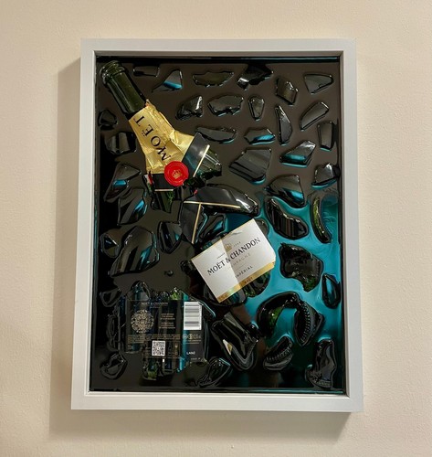 Epoxidharz bild moët - 3d, &