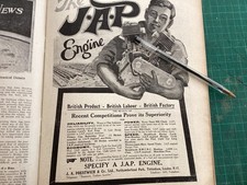 J.A.P MOTOR PRESTWICH STURMEY