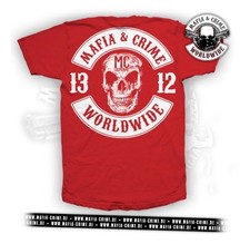 Mafia crime patch boys shirt - &,