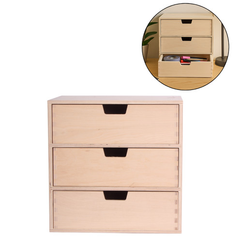 Schubladenbox aus holz - schubladenbox,
